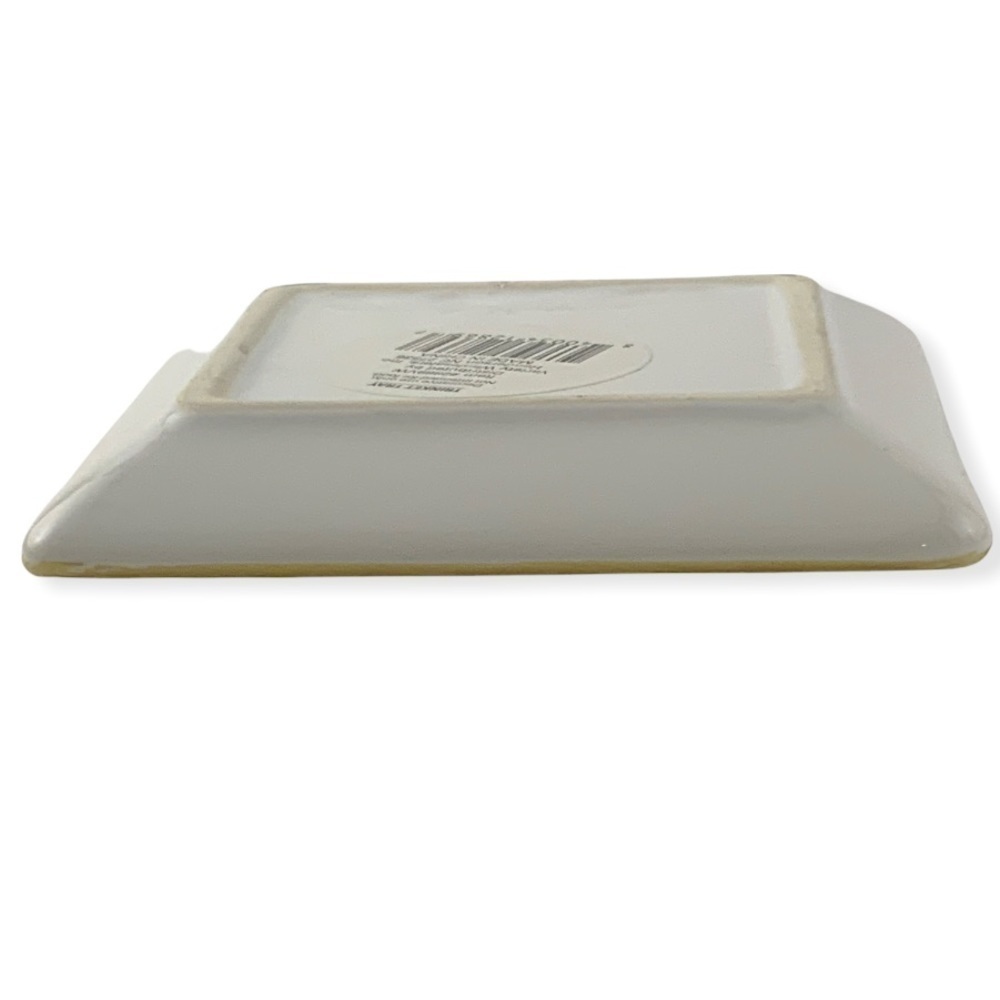 Trinket Tray “Less Week - More Weekend” For Keys Jewelry Trinkets Ceramic White - Picture 3 of 6